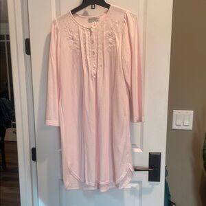 Miss Elaine Pink Lace Nightgown